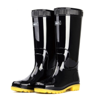 回力 807高筒黑色雨靴